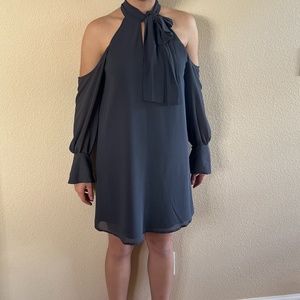 Naked Zebra Gray Dress (S)